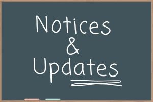 Updates and Notices
